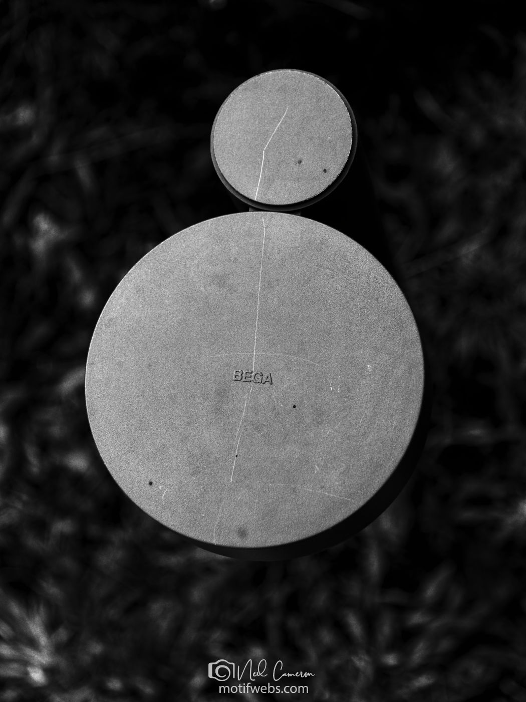Circles, Pathway lamp, Australian National Botanical Gardens, Canberra
