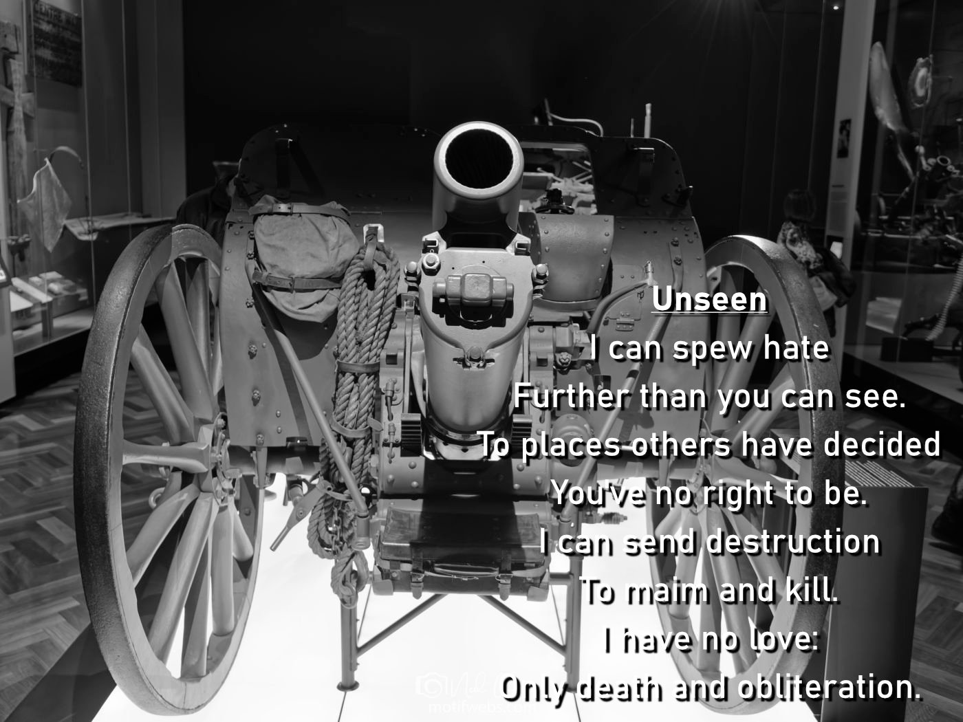 Poem titled 'Unseen'